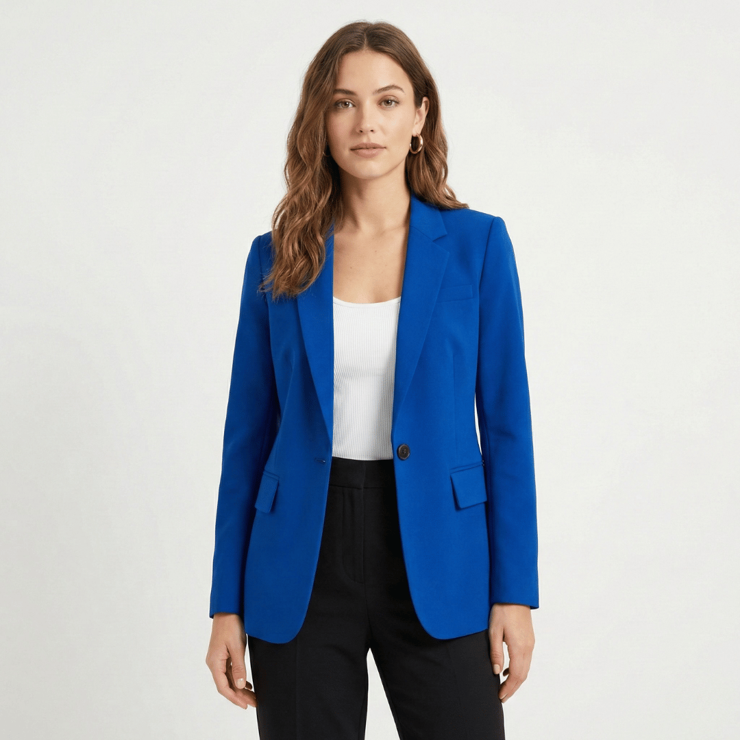 Women’s Fitted Blazer with Shaped Silhouette