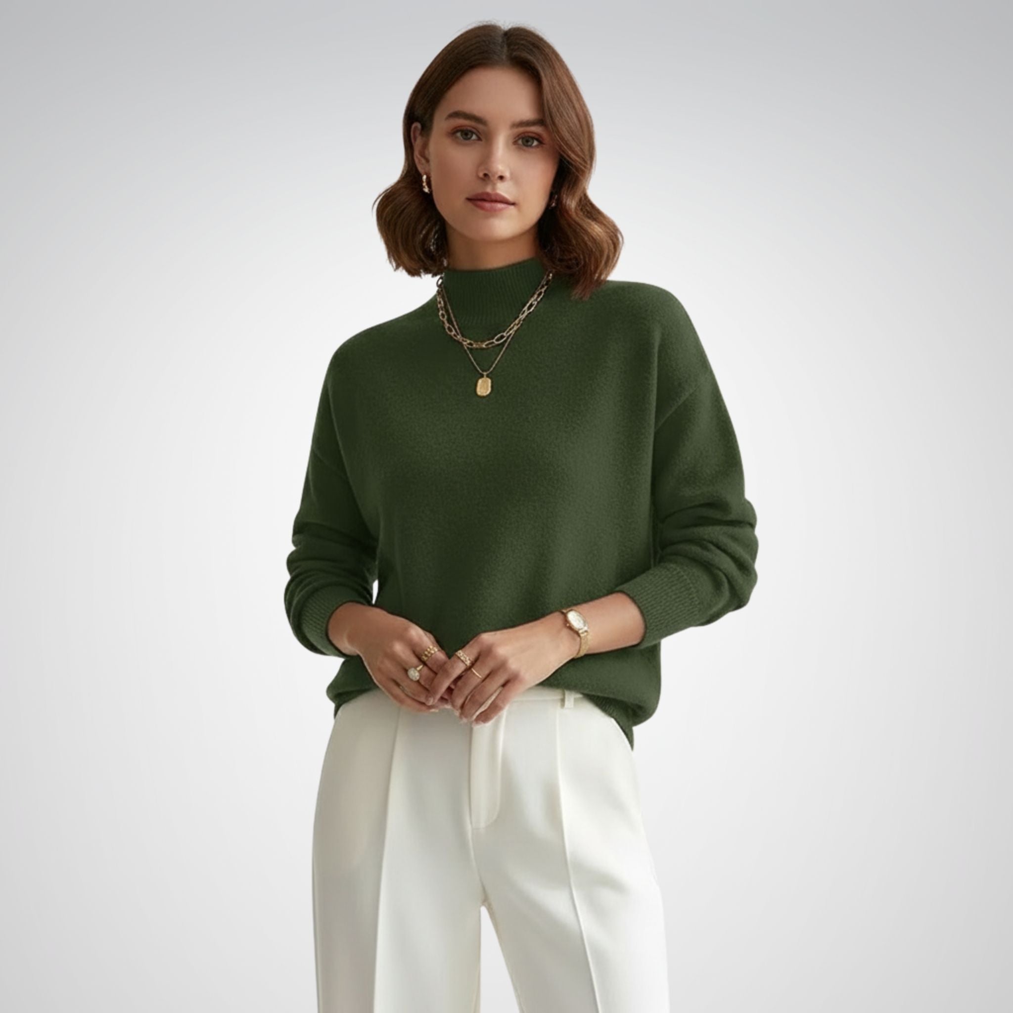 Turtleneck Sweater | Black Roll Neck Jumper