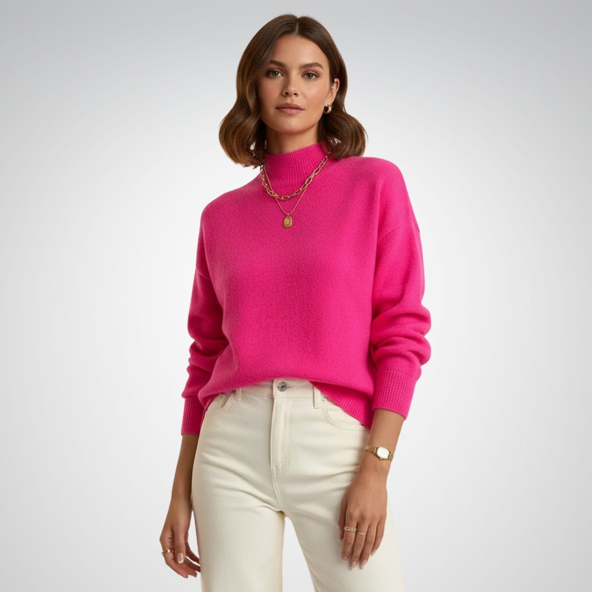 Turtleneck Sweater | Black Roll Neck Jumper