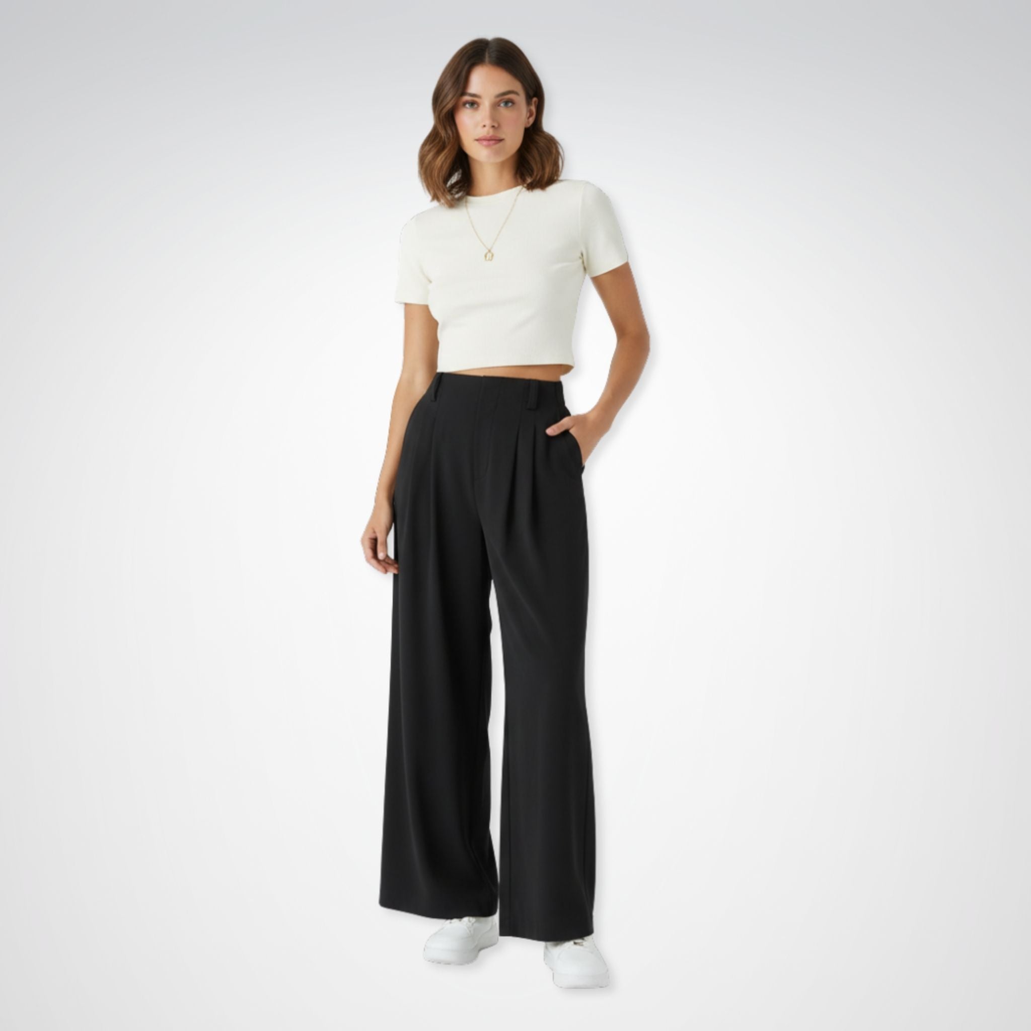 Women’s High-Waist Wide Leg Pants