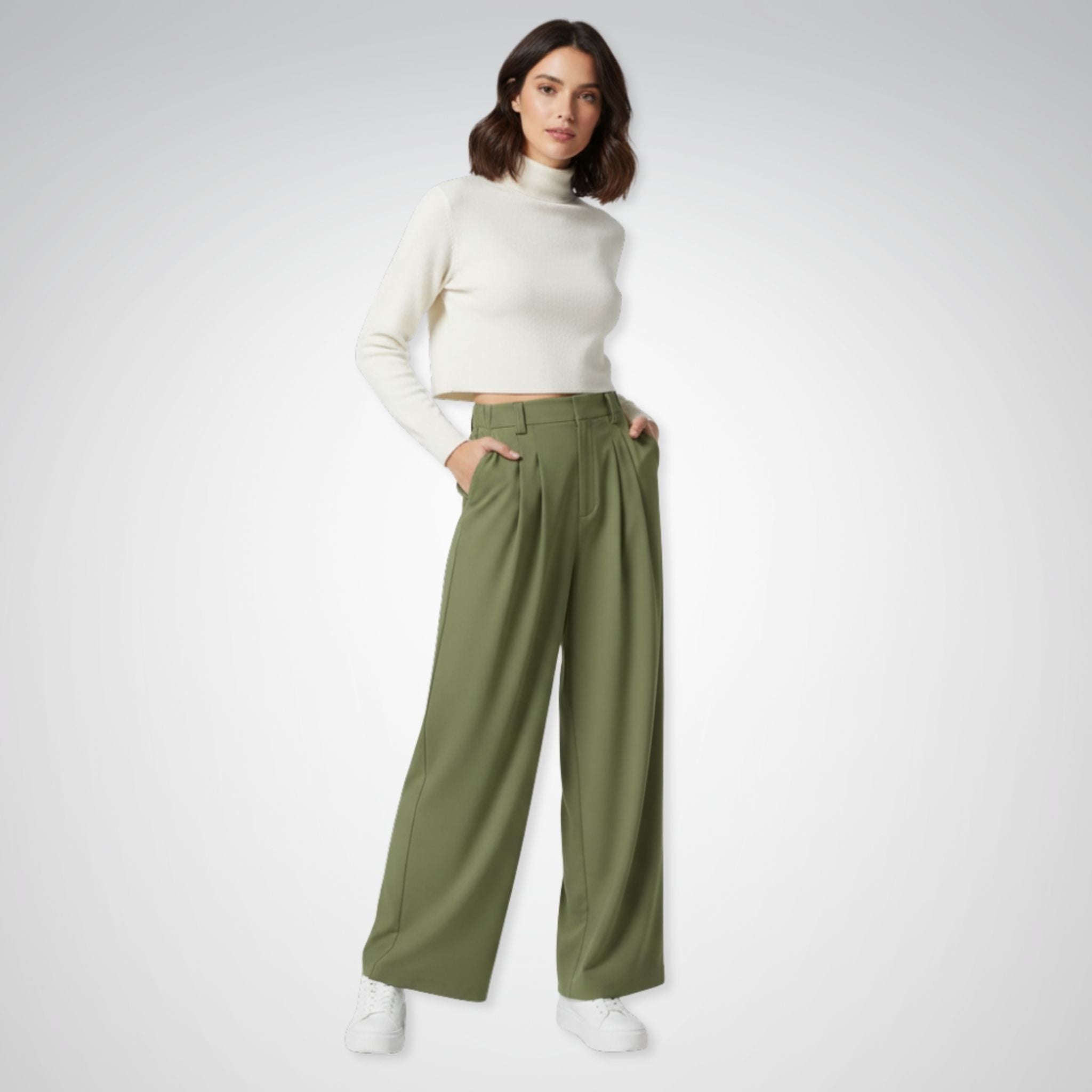 Women’s High-Waist Wide Leg Pants