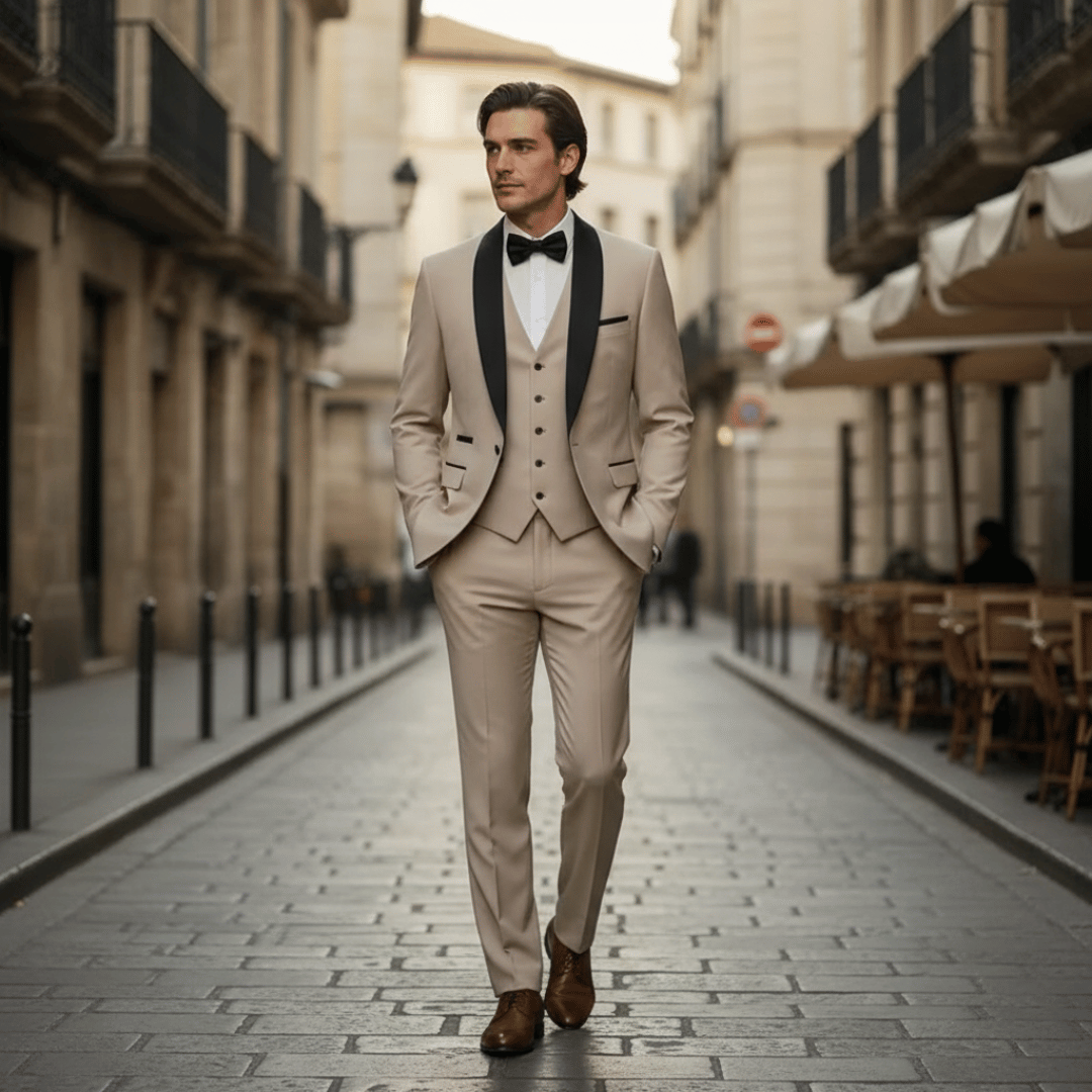 Men’s Three-Piece Suit Set