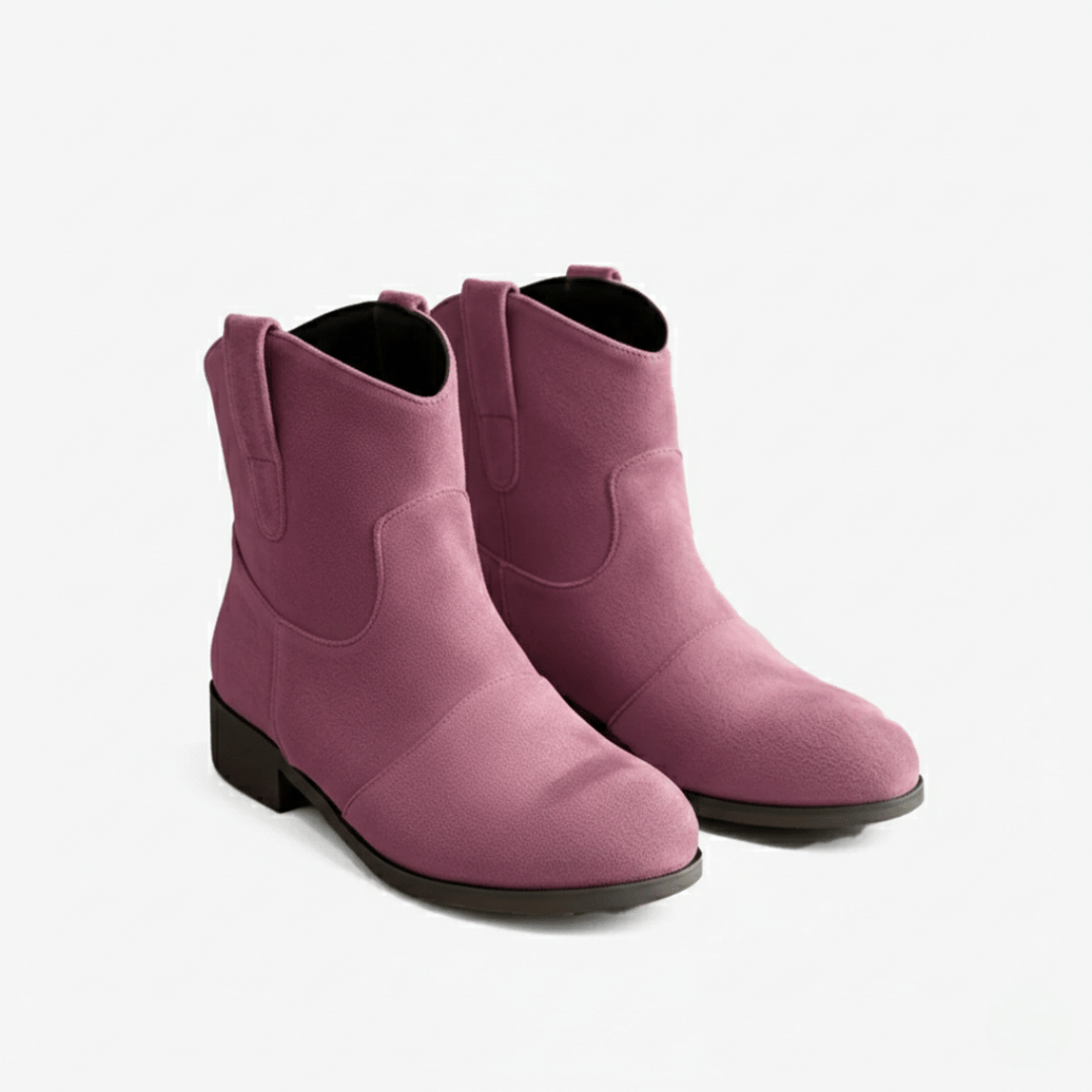 Women’s Western-Inspired Cowboy Ankle Boots