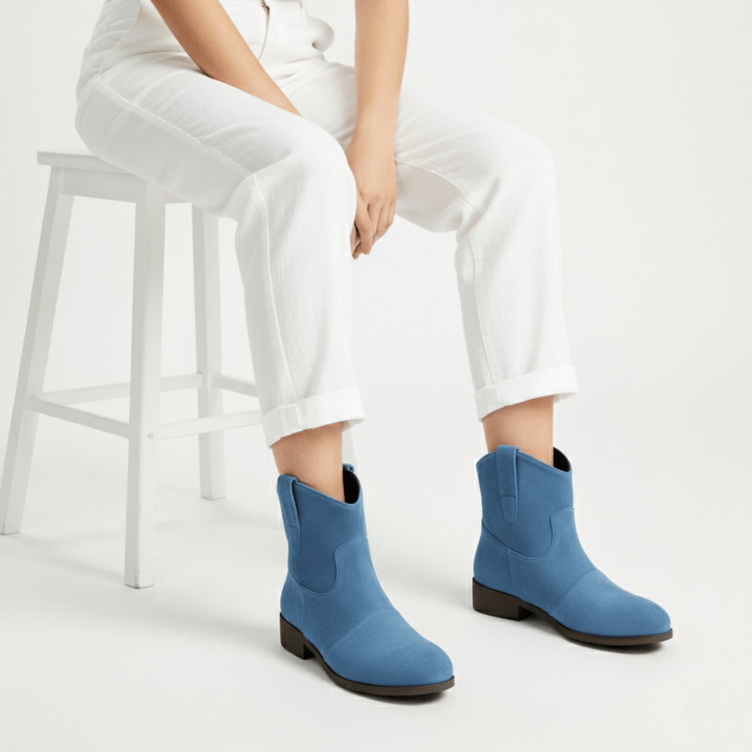 Women’s Western-Inspired Cowboy Ankle Boots