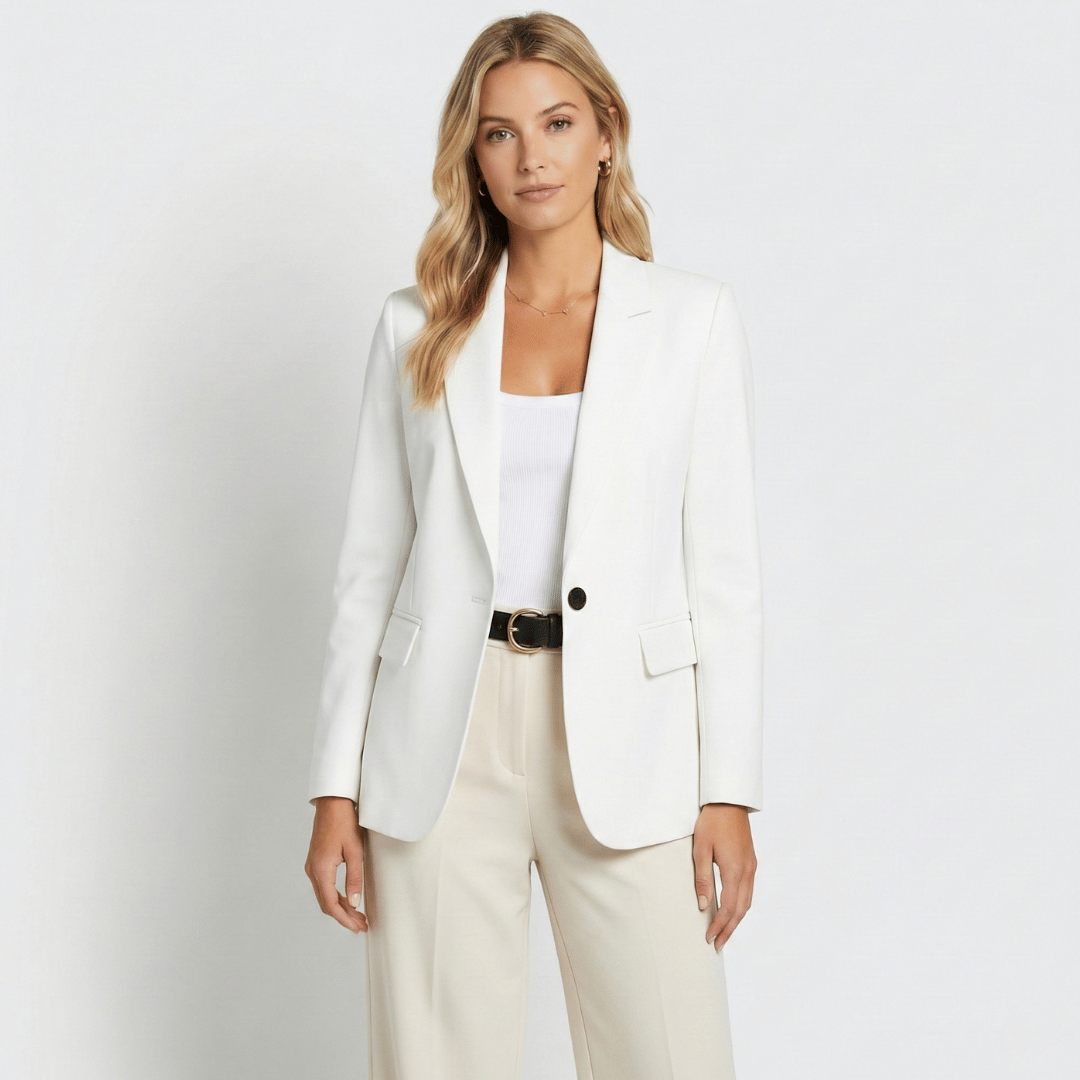 Women’s Fitted Blazer with Shaped Silhouette