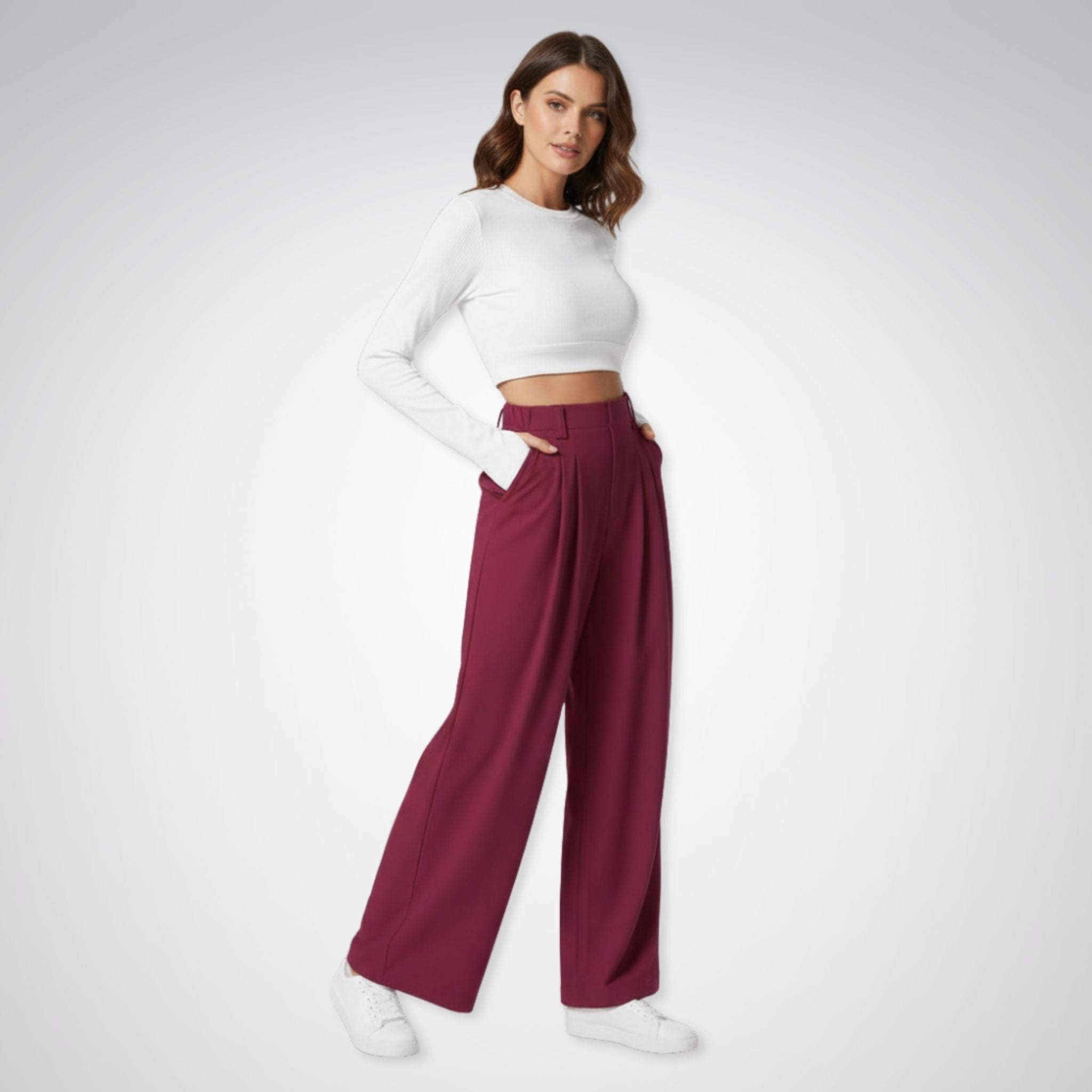 Women’s High-Waist Wide Leg Pants