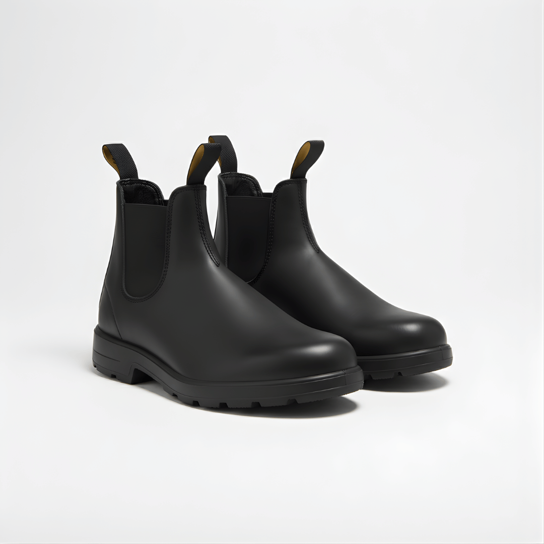 Men’s Chelsea Boots with Elastic Panels