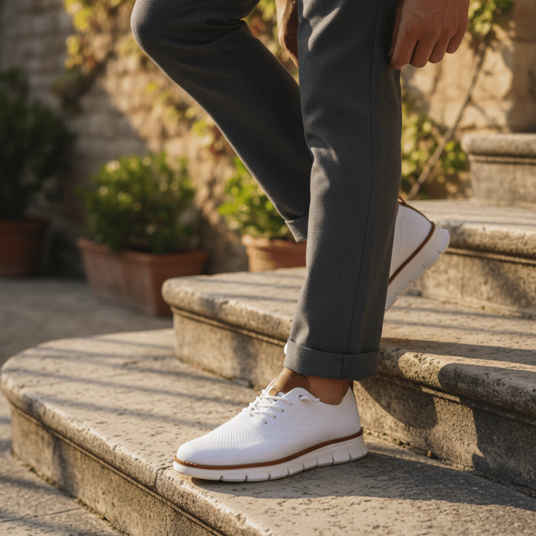 Men’s Sports Shoes with Lace Closure