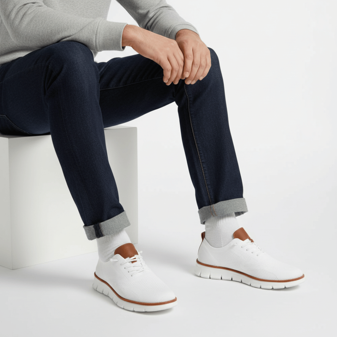 Men’s Sports Shoes with Lace Closure