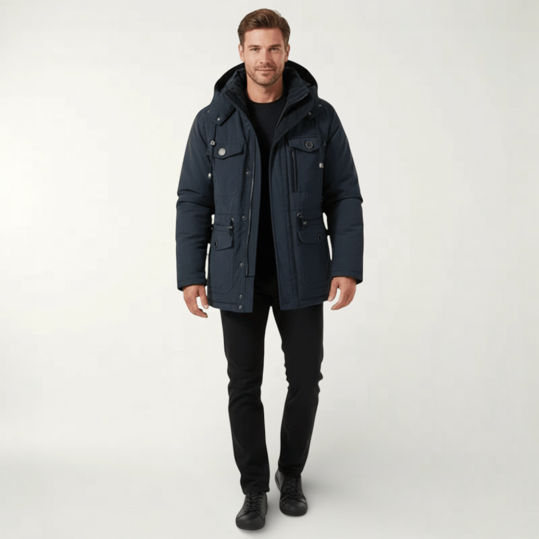 Men’s Parka Jacket with Hood