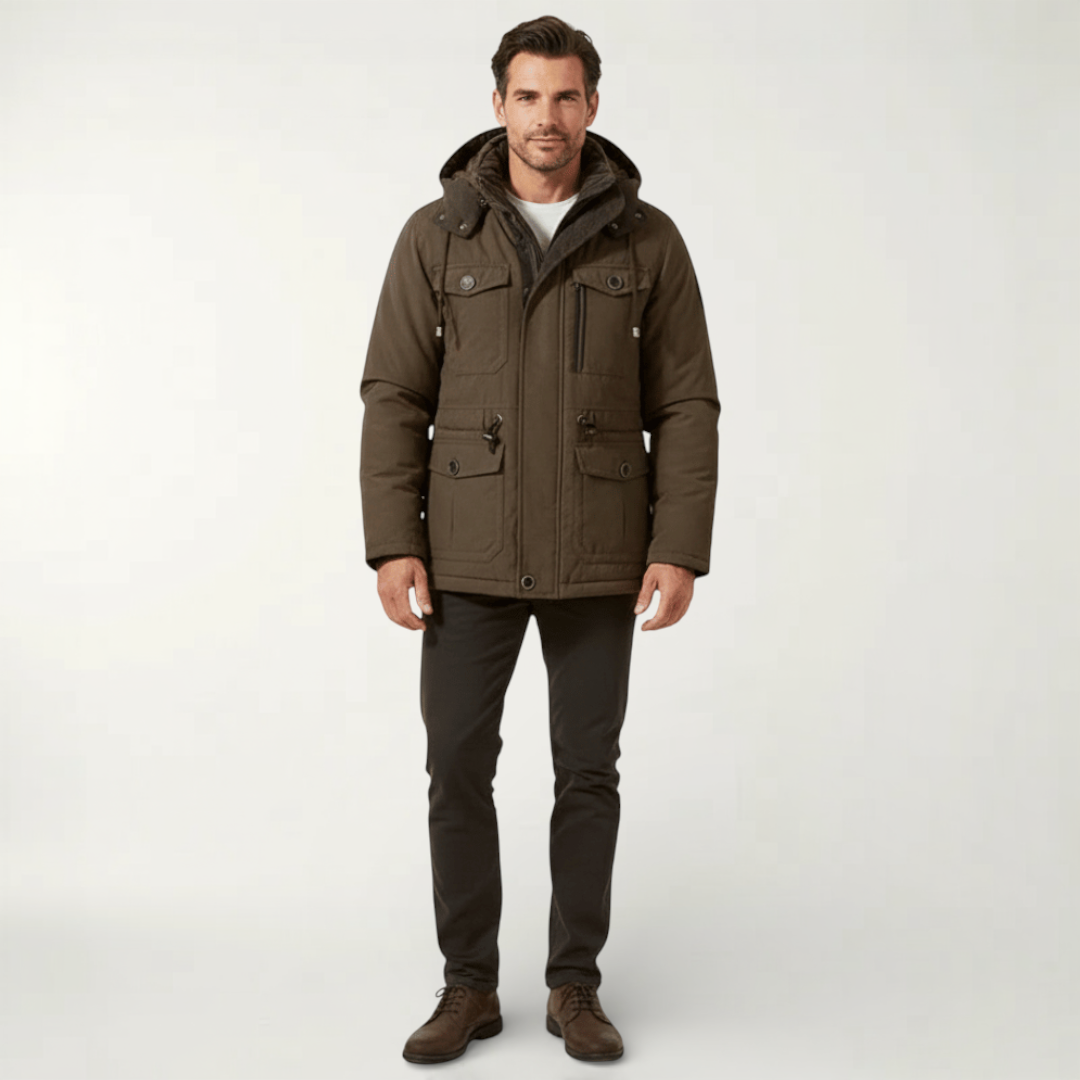 Men’s Parka Jacket with Hood