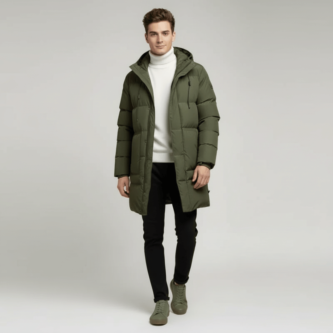 Men’s Longline Parka Jacket