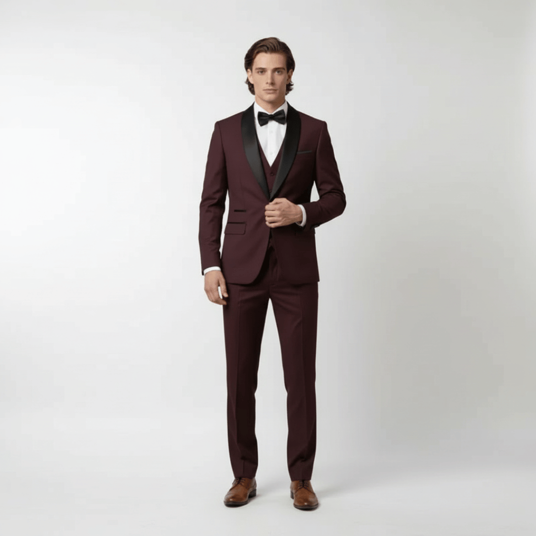 Men’s Three-Piece Suit Set