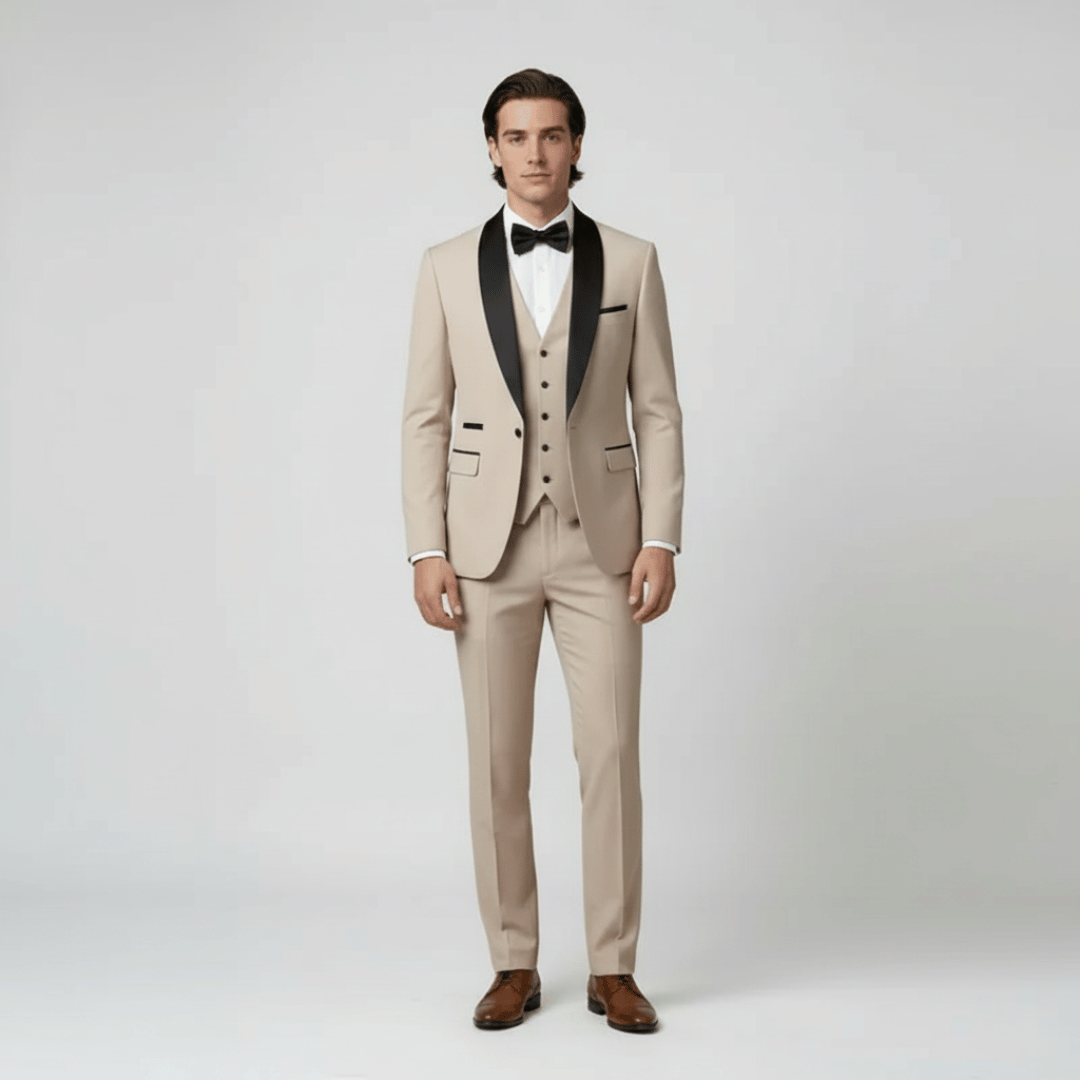 Men’s Three-Piece Suit Set