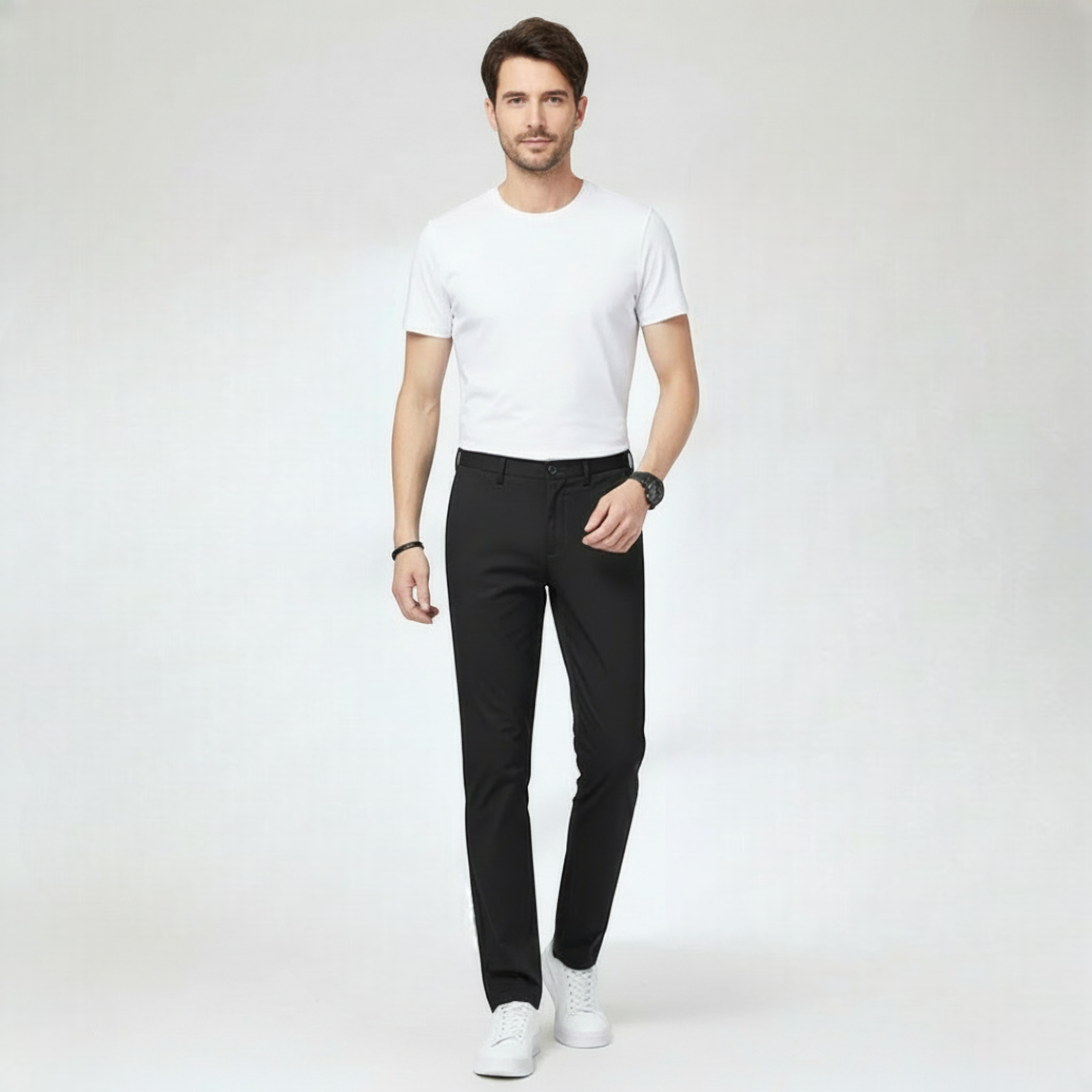 Men's Trousers | Straight-Leg Cut with Pockets