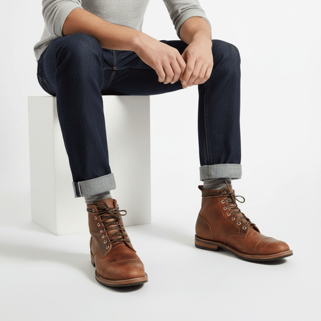 Men’s Ankle-Height Work Boots
