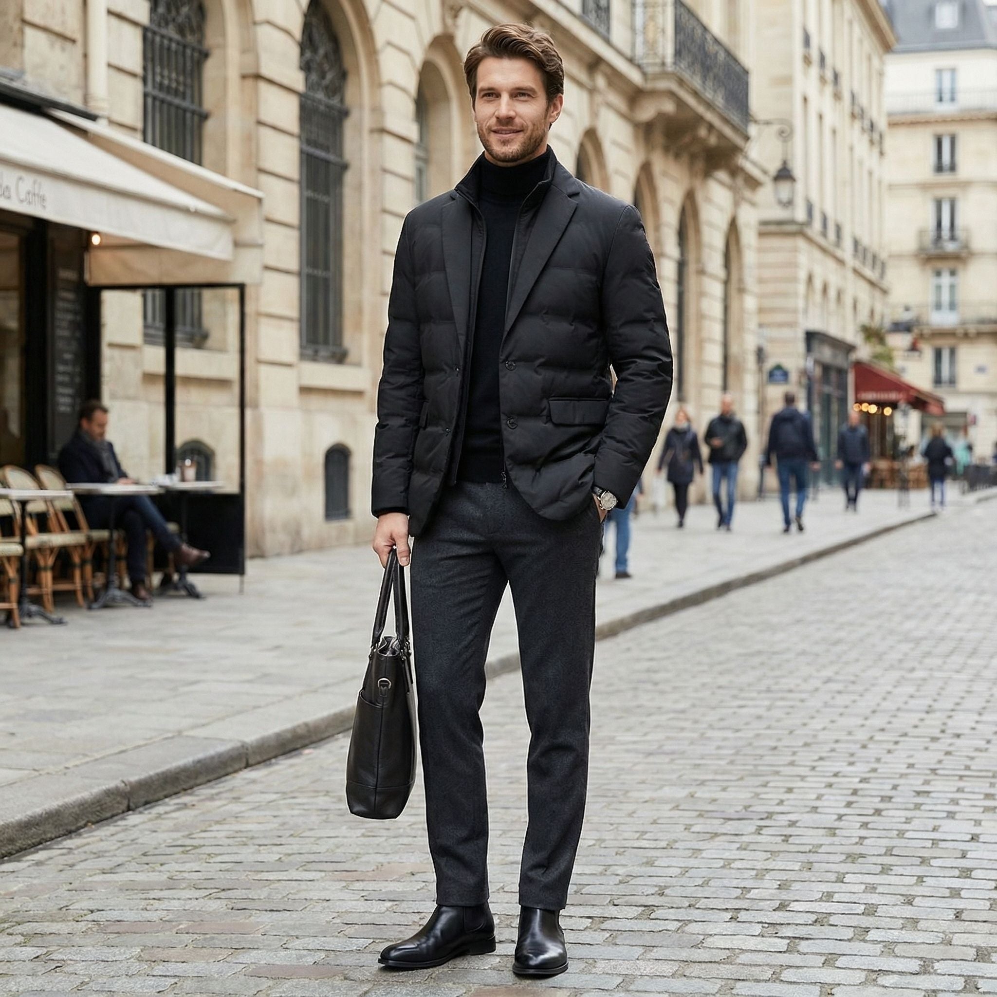 Men's Parka | Structured Fit, Winter Jacket