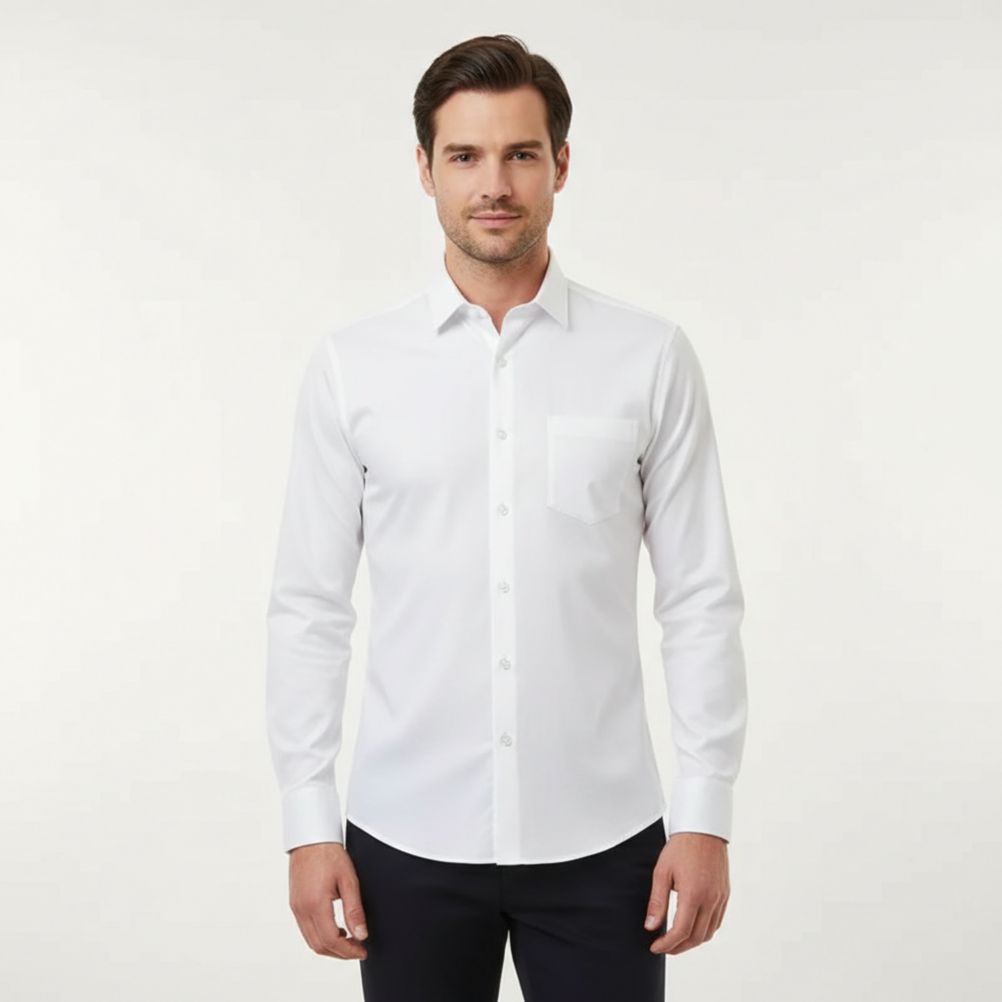 Men's Shirt | Structured Fit for Spring Wear