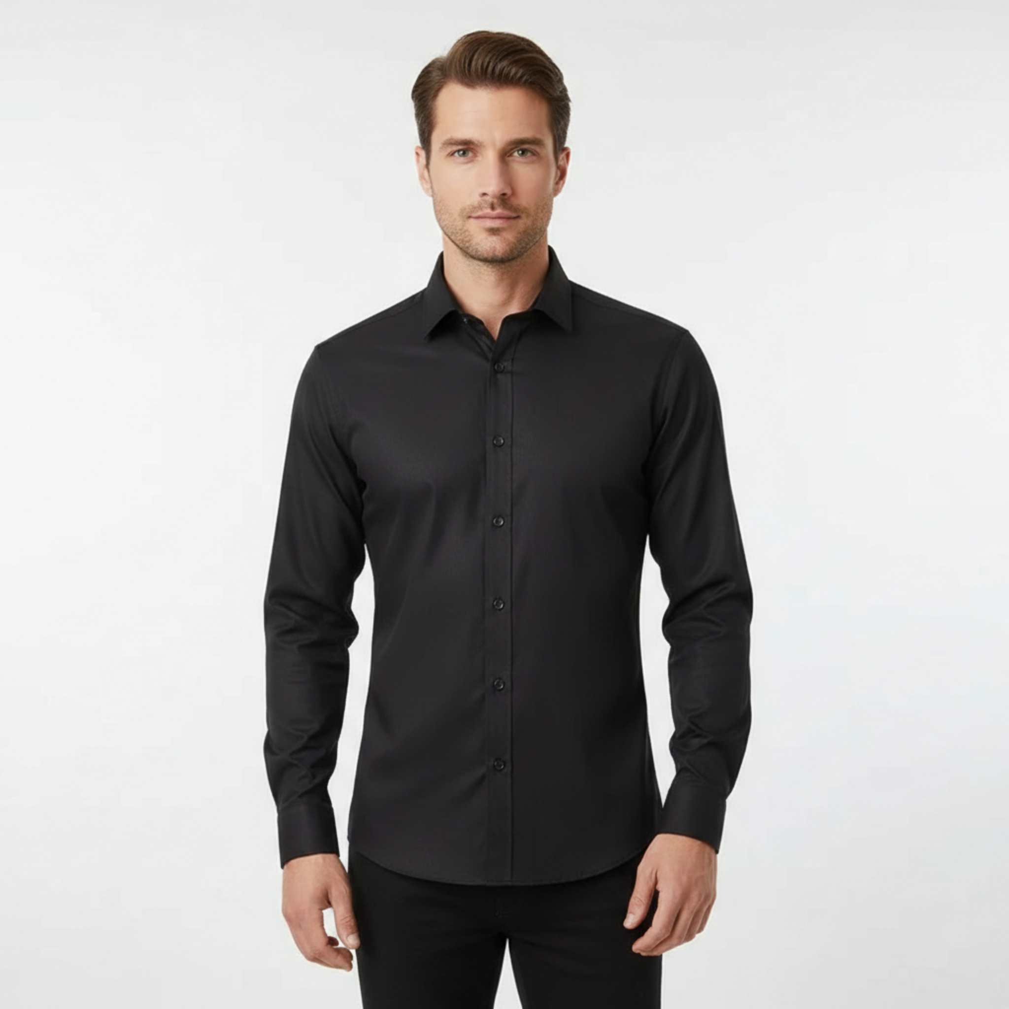 Men's Shirt | Structured Fit for Spring Wear