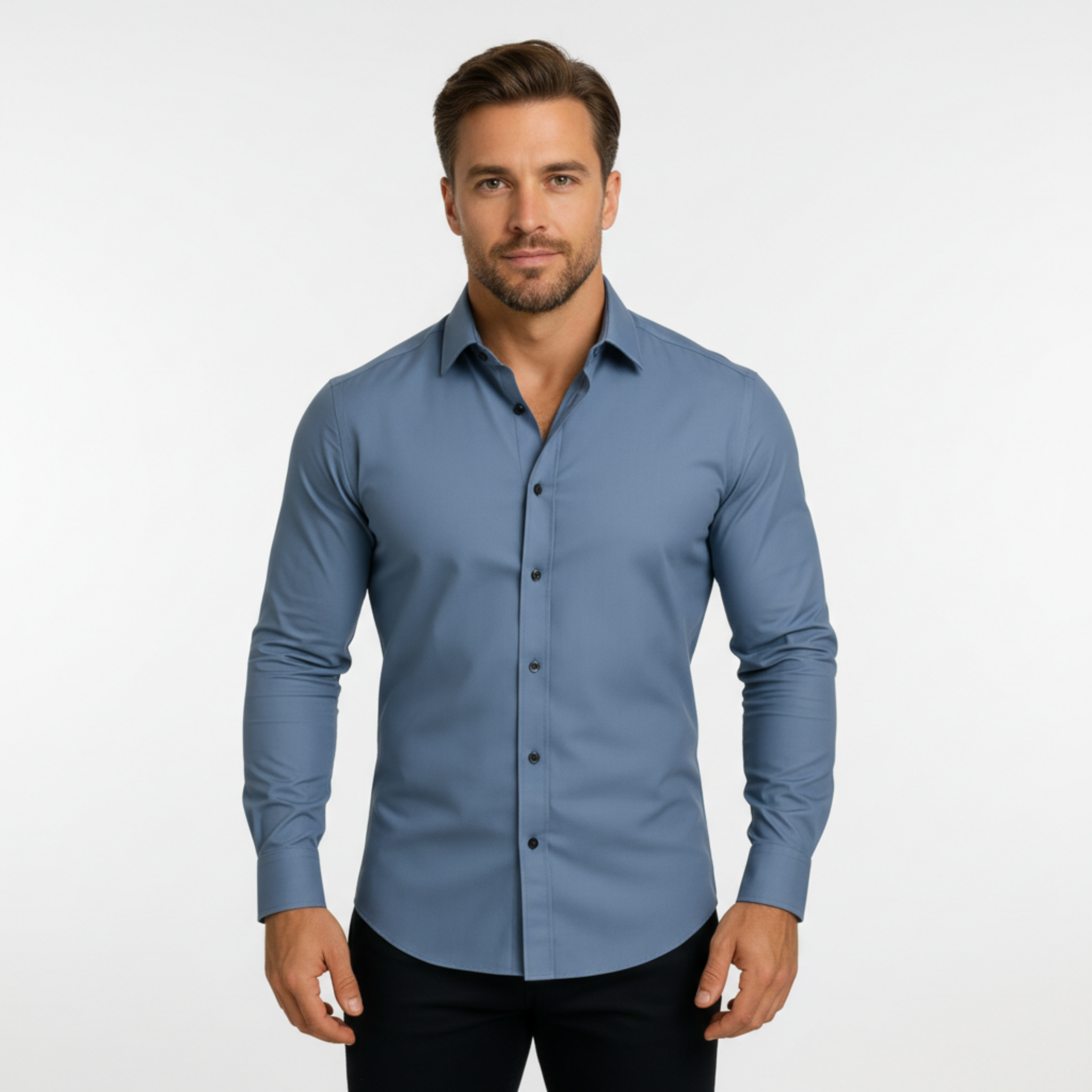 Men's Shirt | Structured Fit for Spring Wear