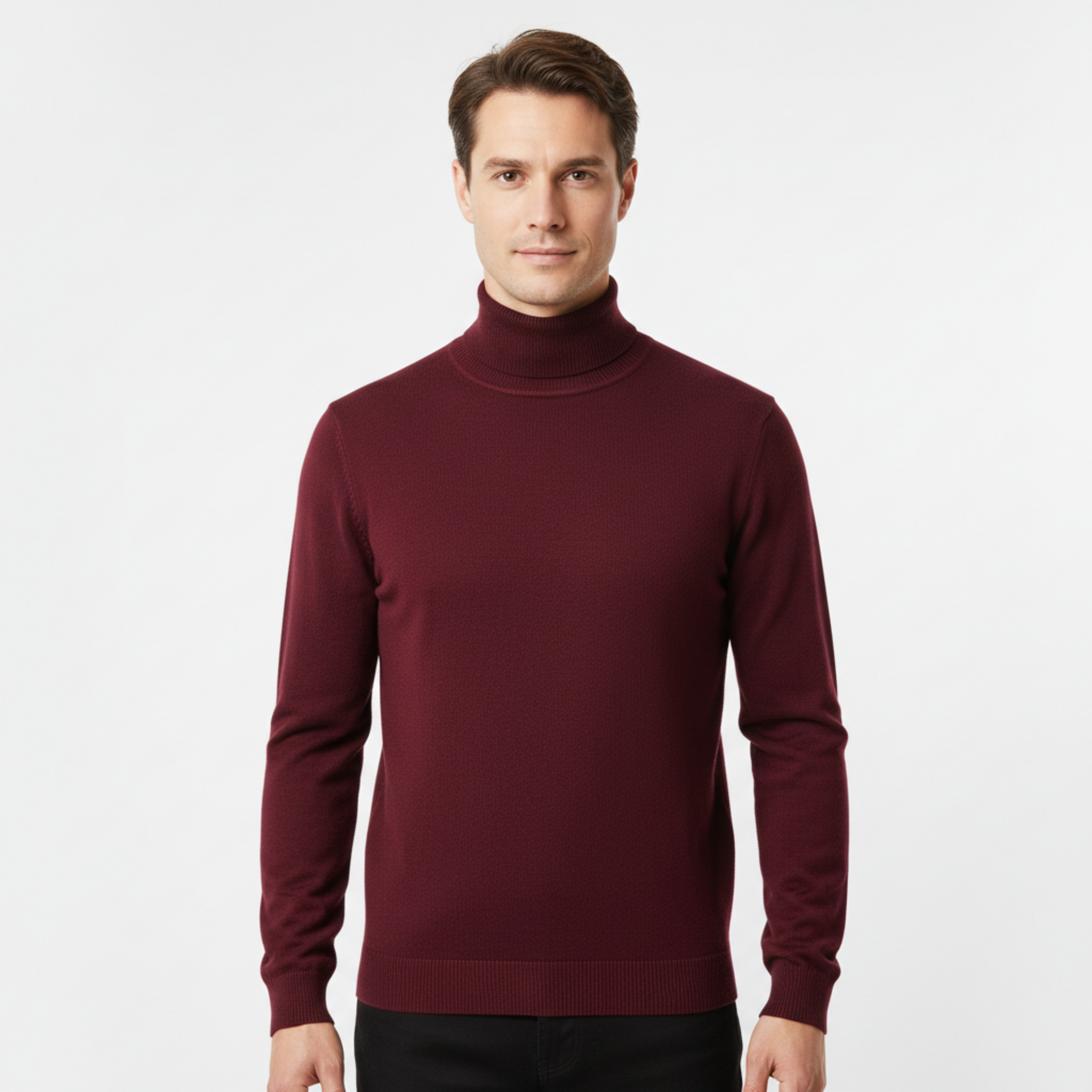 Men’s Regular-Fit Turtleneck Sweater