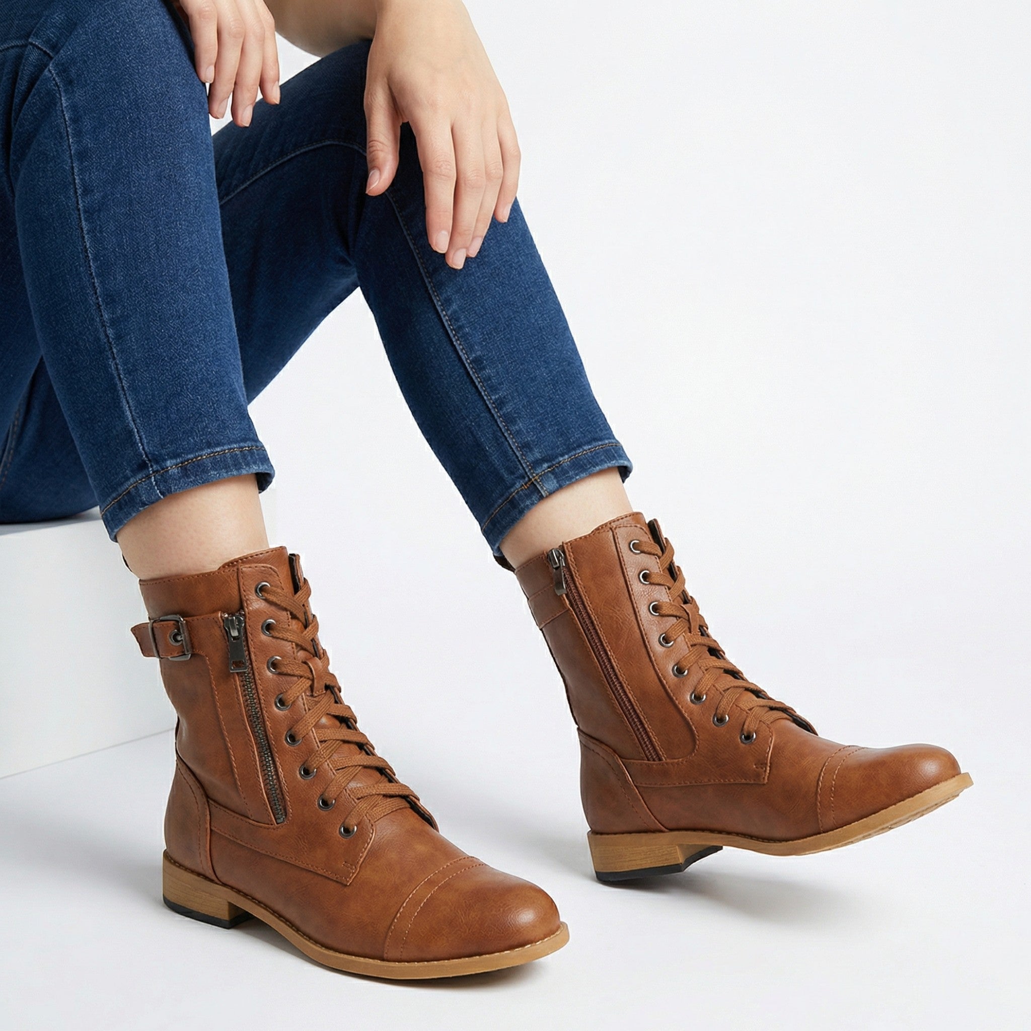Women's Boots | Lace-Up Design, Fleece Lining