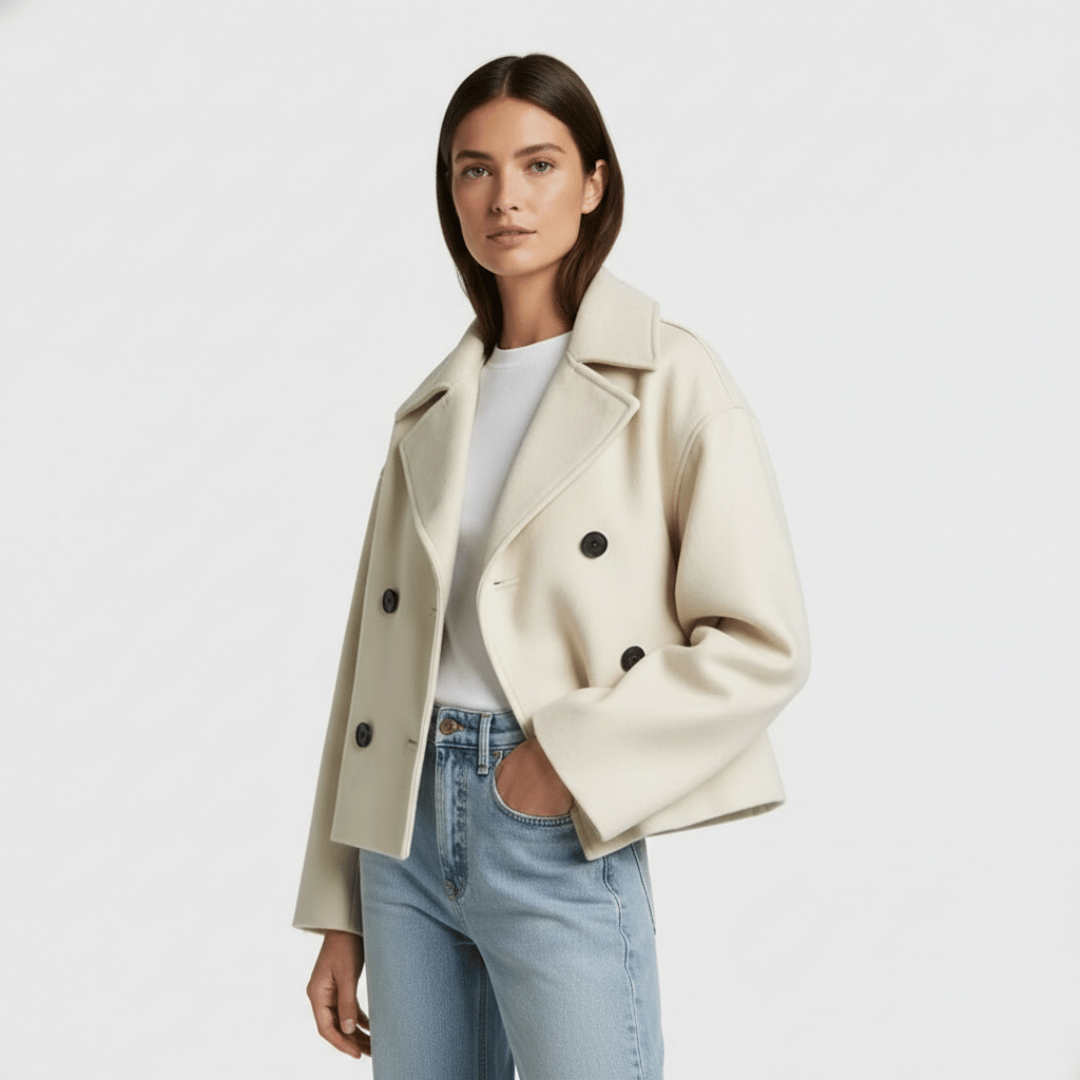 Women’s Double-Button Short Jacket