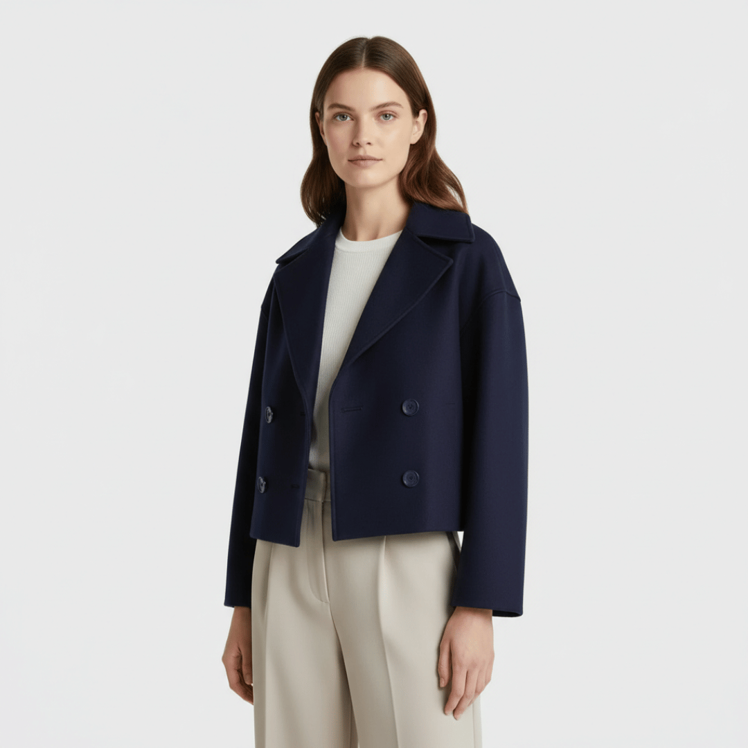 Women’s Double-Button Short Jacket