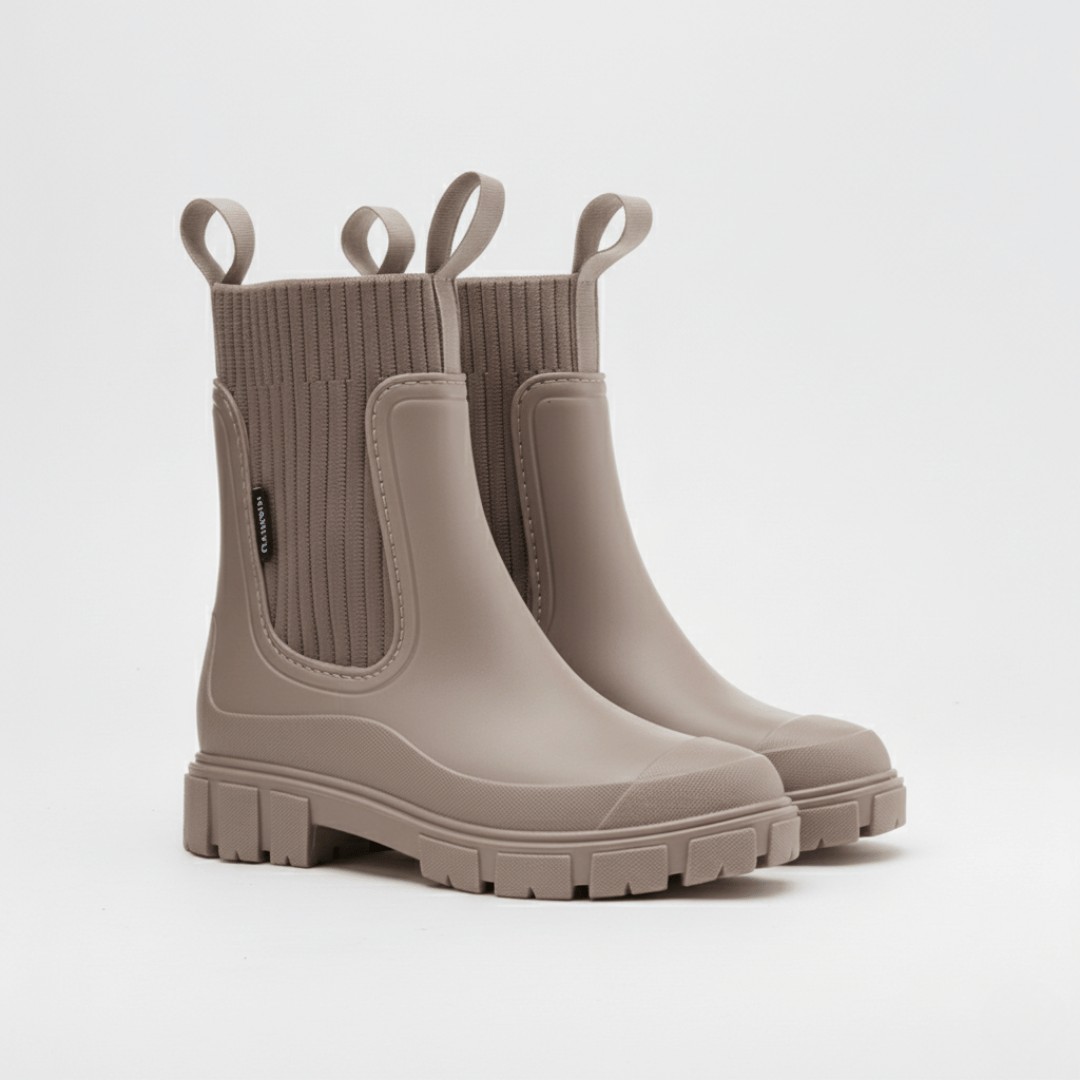Women’s Wellington Boots with Textured Sole
