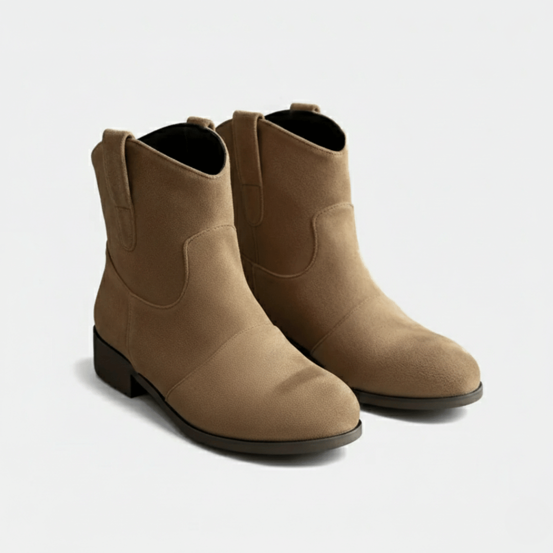 Women’s Western-Inspired Cowboy Ankle Boots