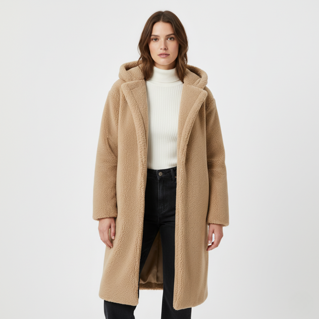 Women’s Wool Coat with Classic Silhouette